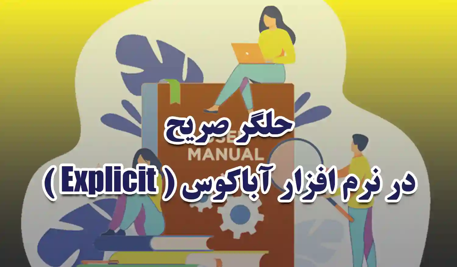 حلگر صریح در آباکوس و 6 نکته در مورد انرژی در آن (Explicit) 1 حلگر صریح آباکوس