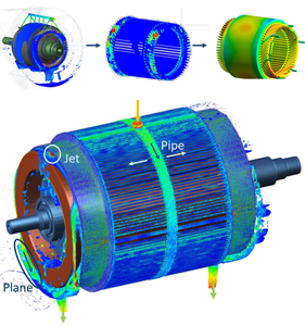 e-motor colling particleworks simulation process mps banumusa