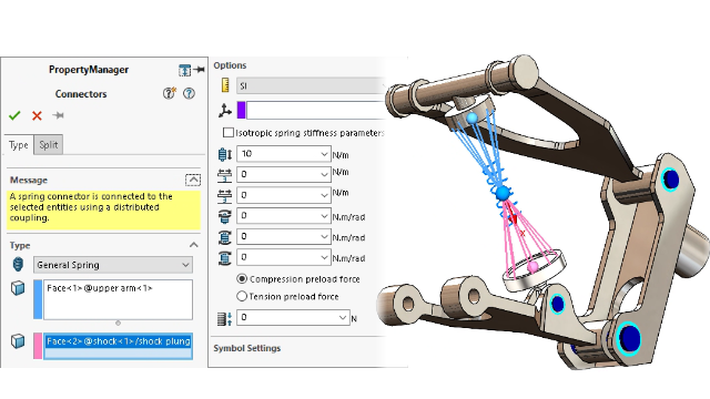  شبیه سازی سالیدورکس 2025 - SOLIDWORKS Simulation 2025  تحلیل المان محدود اجزا محدود با سالیدورکس