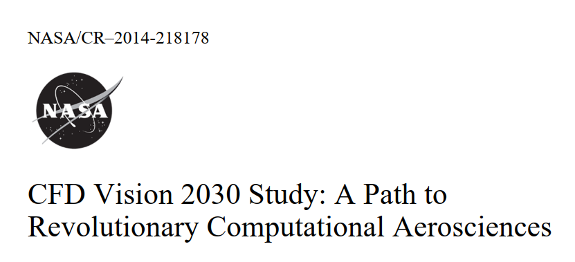 چشم‌انداز 2030 ناسا برای CFDتحلیل دینامیک سیالات cfd بنوموسیناسا 